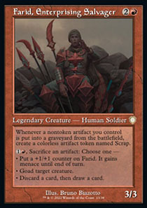 Farid, Enterprising Salvager