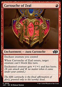 Cartouche of Zeal