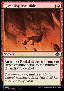 Rumbling Rockslide