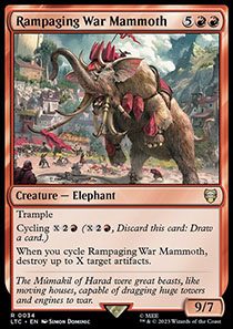 Rampaging War Mammoth