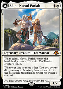 Ajani, Nacatl Pariah // Ajani, Nacatl Avenger