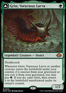 Grist, Voracious Larva // Grist, the Plague Swarm