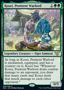 Kosei, Penitent Warlord