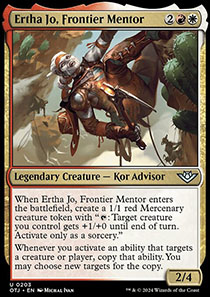 Ertha Jo, Frontier Mentor