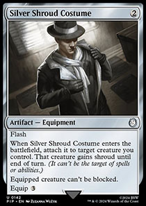 Silver Shroud Costume